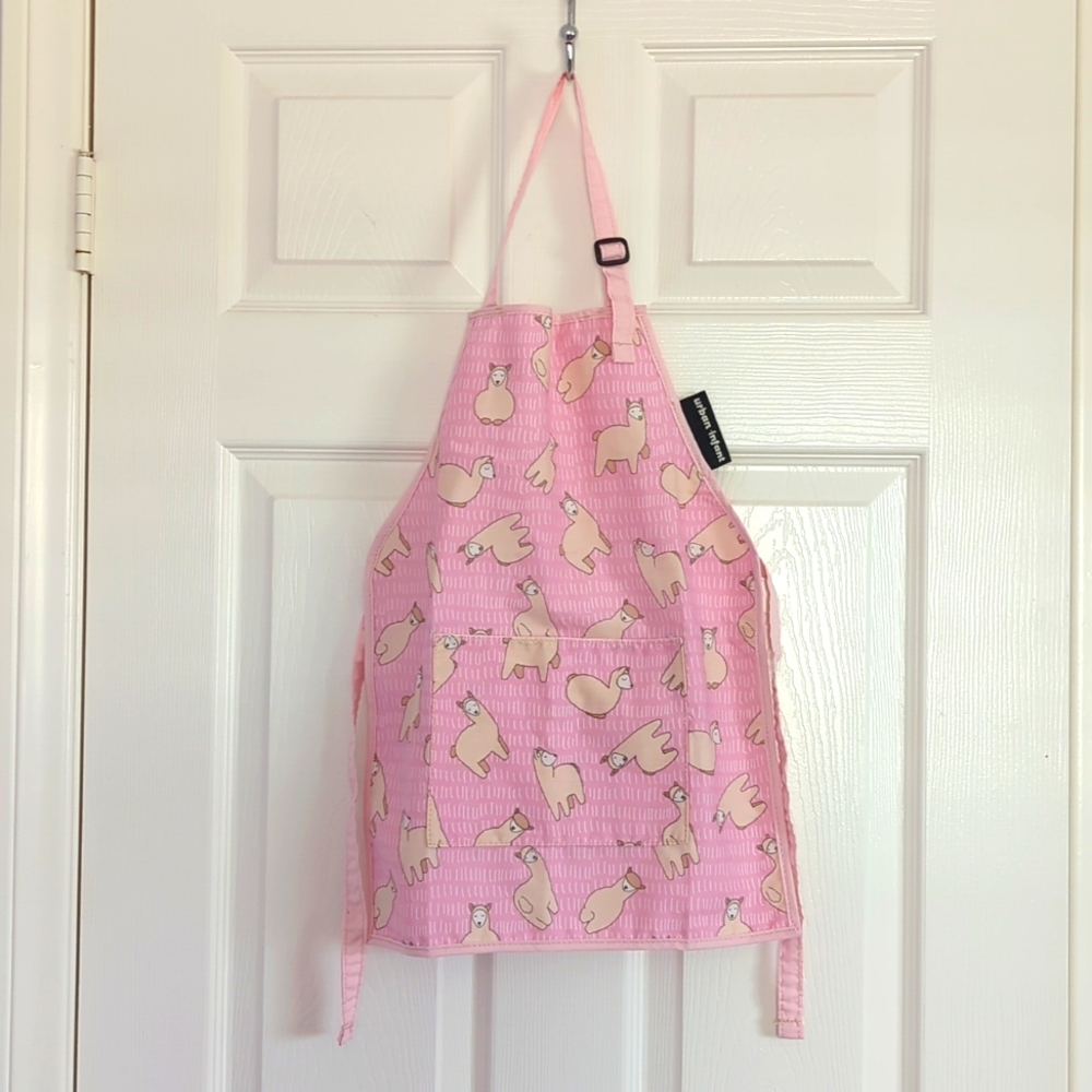 NWOT Urban Infant Little Helper Llama Apron